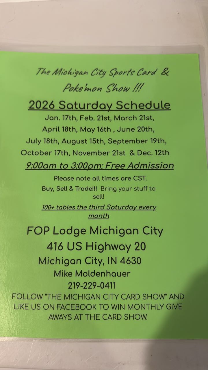 pokemon card shows in michigan Sports Detroit Area Mitten Michigan Card Shows (@mittencardshows)