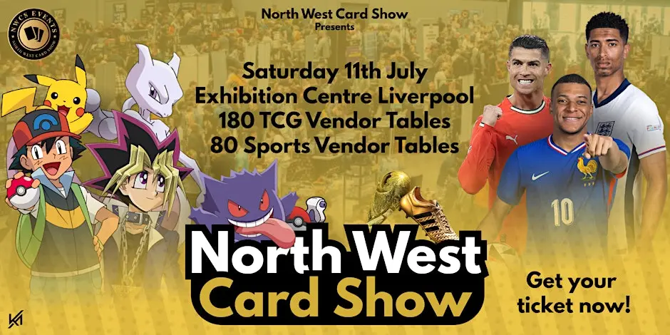 pokemon card shows uk  IT'S OFFICIAL  The March 2026 Oxford Card Show 3 is about to make  HISTORY.  We're bringing you the BIGGEST & BEST guest line-up the UK has  EVER seen 