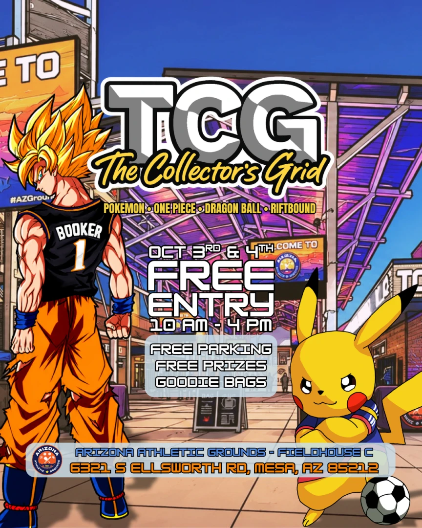 Fact Objects The Collector's Grid Fall Event! - Mesa, AZ - 3 Oct 2026 | TCG Shows ...